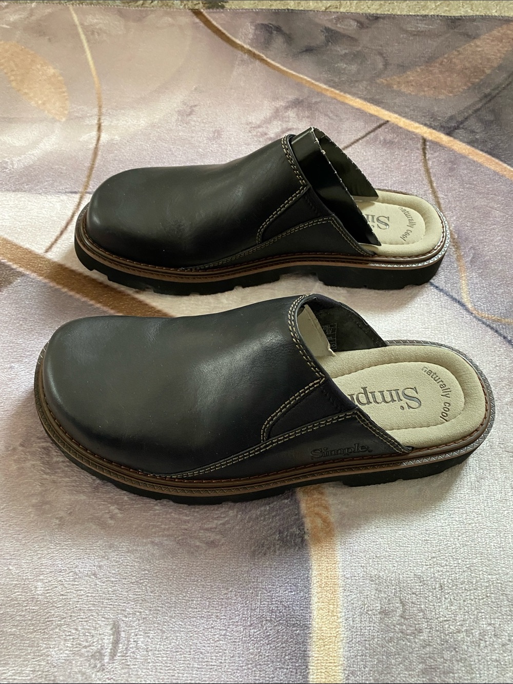 New Simple Joe clog Sandals mens size 9